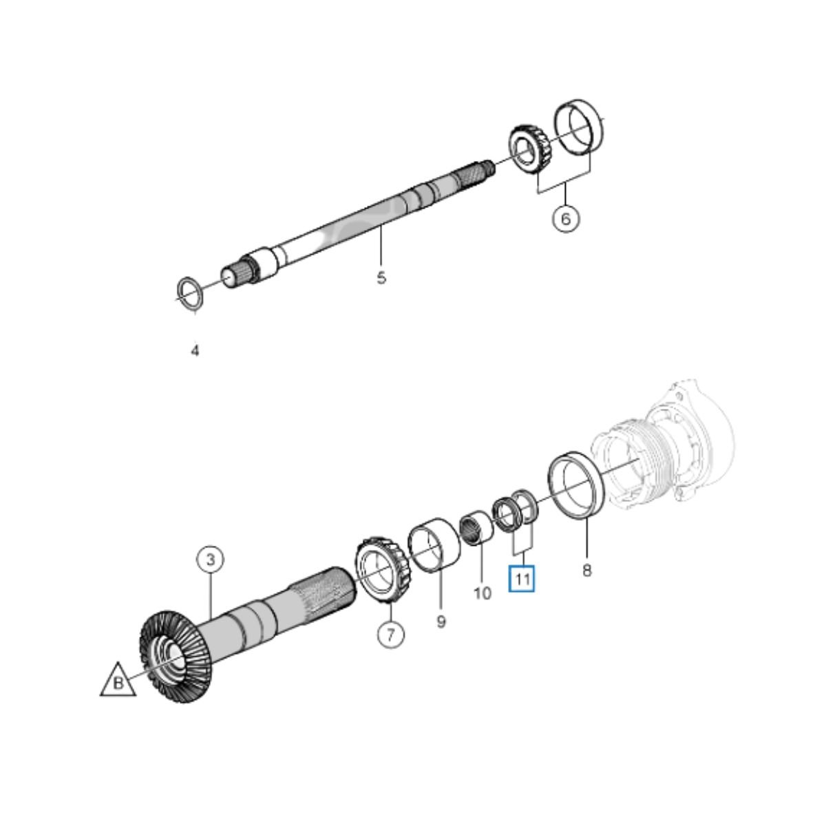 Imagem 2 do produto RETENTOR DUPLO RABETA EIXO FINO DP-S DP290 DPX 853808 