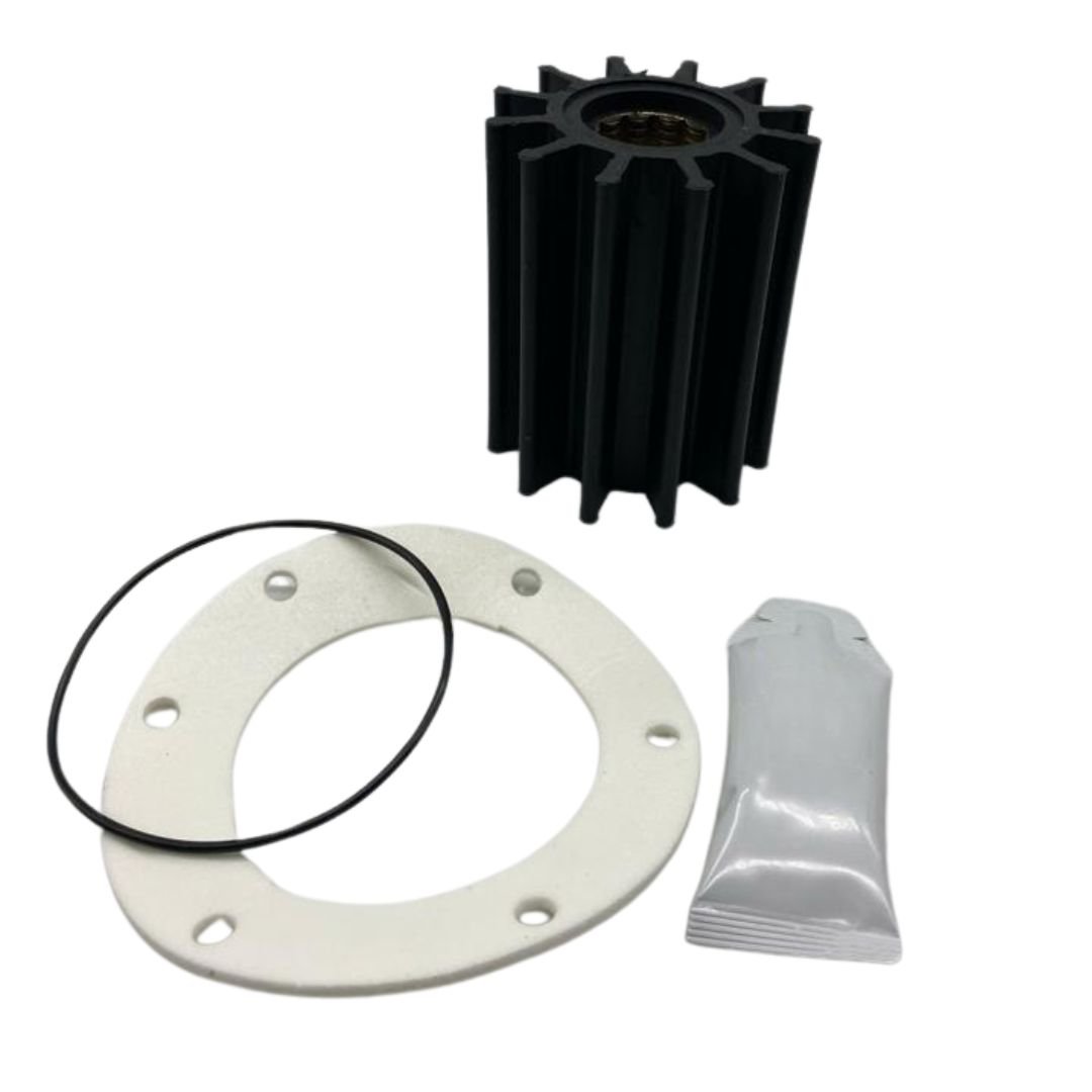 Imagem 1 do produto KIT IMPELLER ROTOR EIXO GROSSO 12 ALHETAS D6-300 D6-370 6LY2
